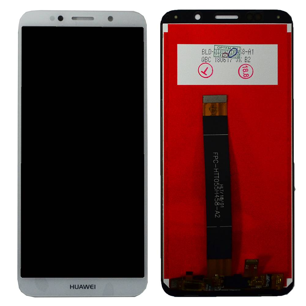 Дисплей Huawei Y5 Prime 2018/Y5 2018/Honor 7A (DUA-L22) + тачскрин белый (матрица orig)