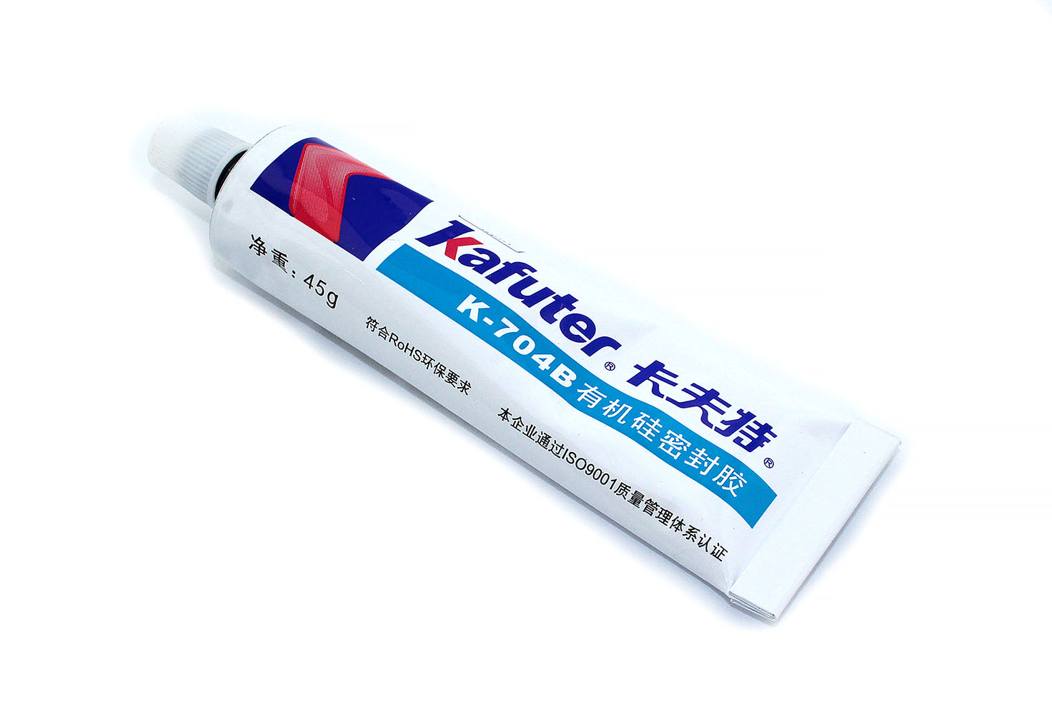 Клей-герметик силиконовый Kafuter K-704B черный 45 грамм