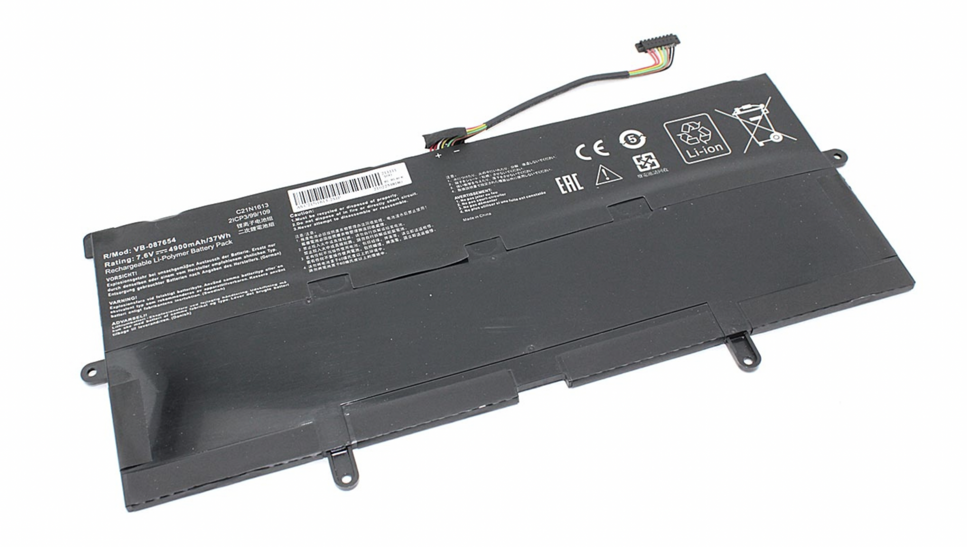 Аккумулятор Asus Chromebook Flip C302CA-DHM4 7.6, 4000mAh, OEM