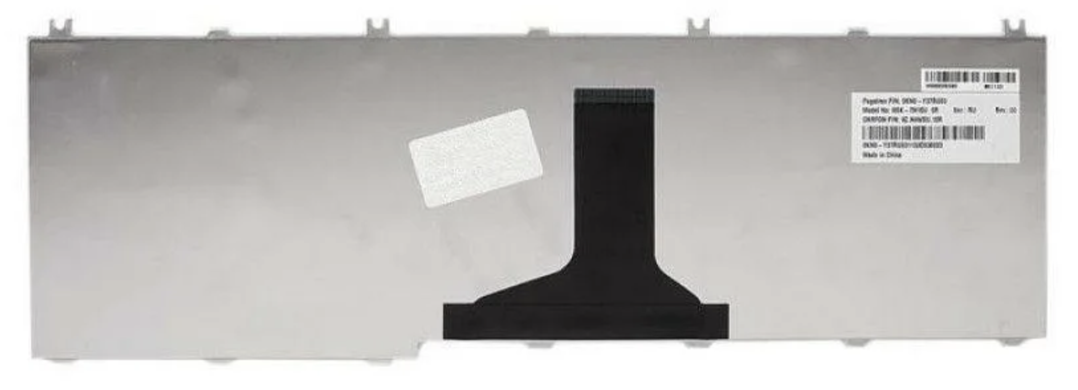 Клавиатура Toshiba Satellite C660D белая, OEM