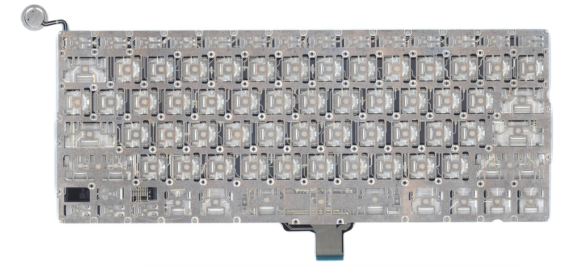 Клавиатура Apple MacBook 13.3" конец 2009 A1342 (MC207LL/A) плоский Enter, OEM