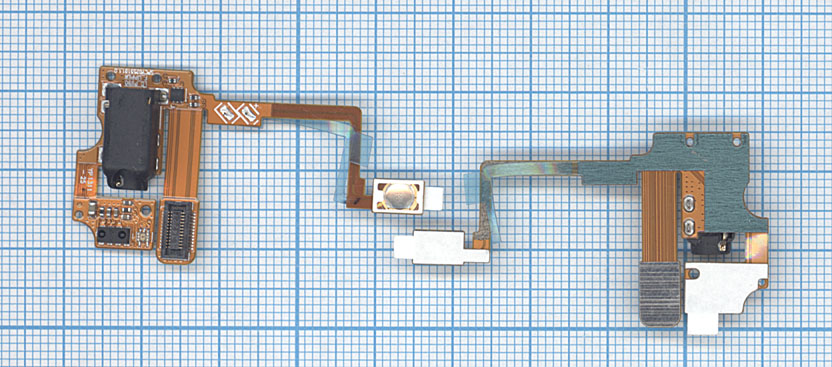 Аудио разъем для LG Optimus 2X P990 на шлейфе