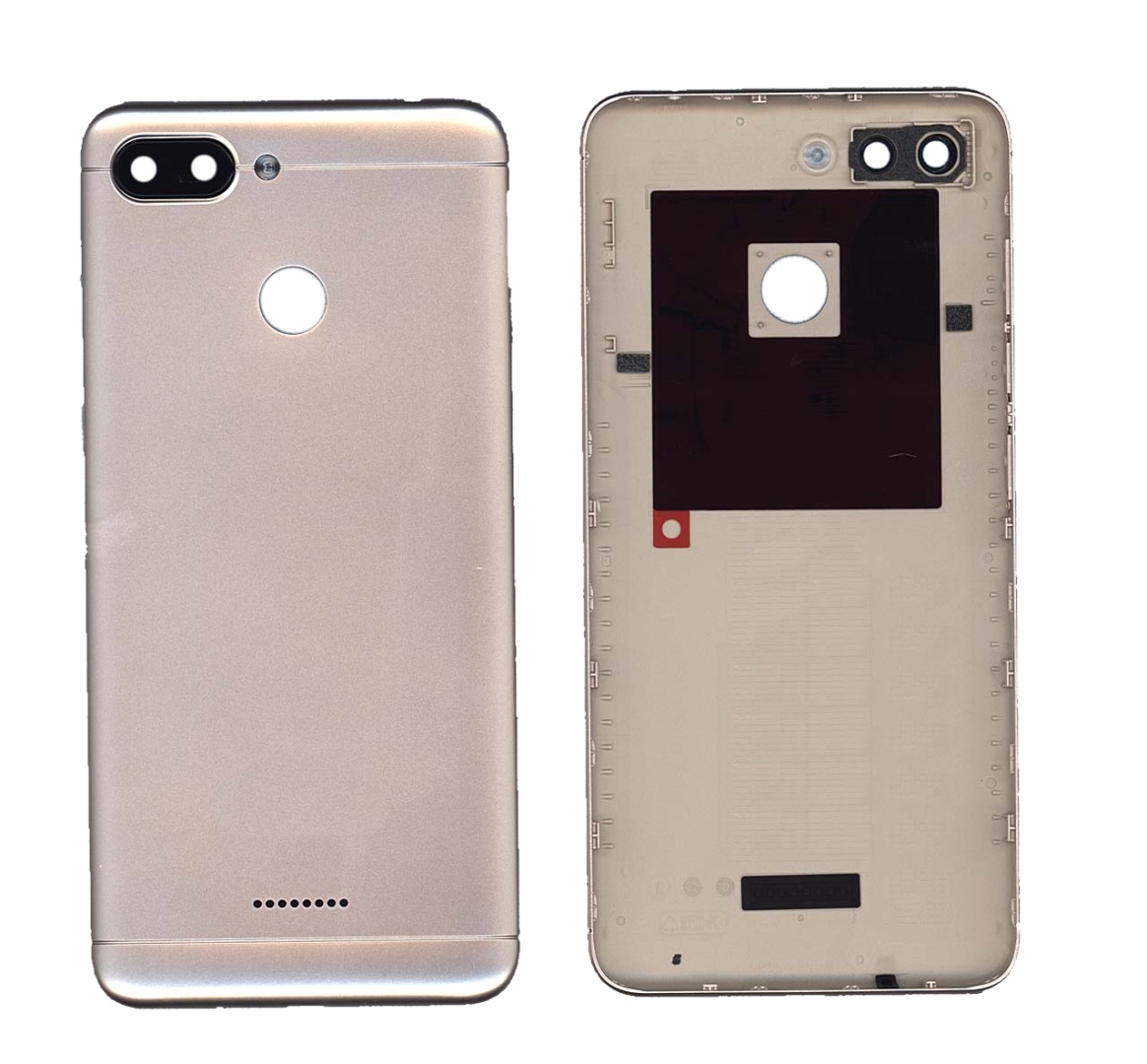 Задняя крышка для Xiaomi Redmi 6 золотая