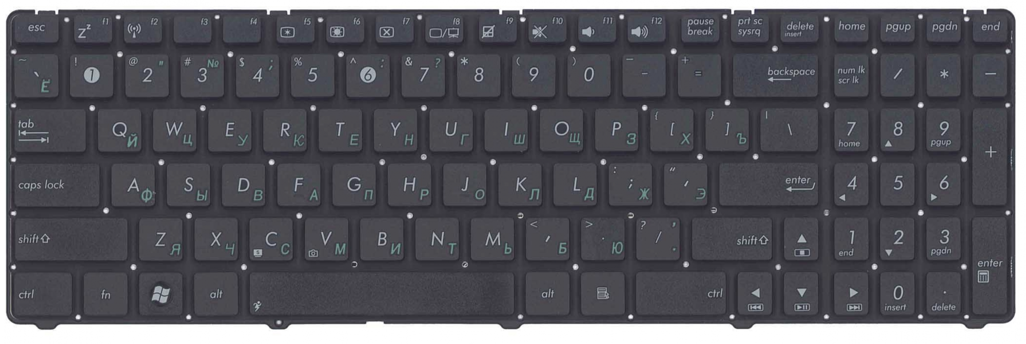 Клавиатура ASUS K50AF OEM