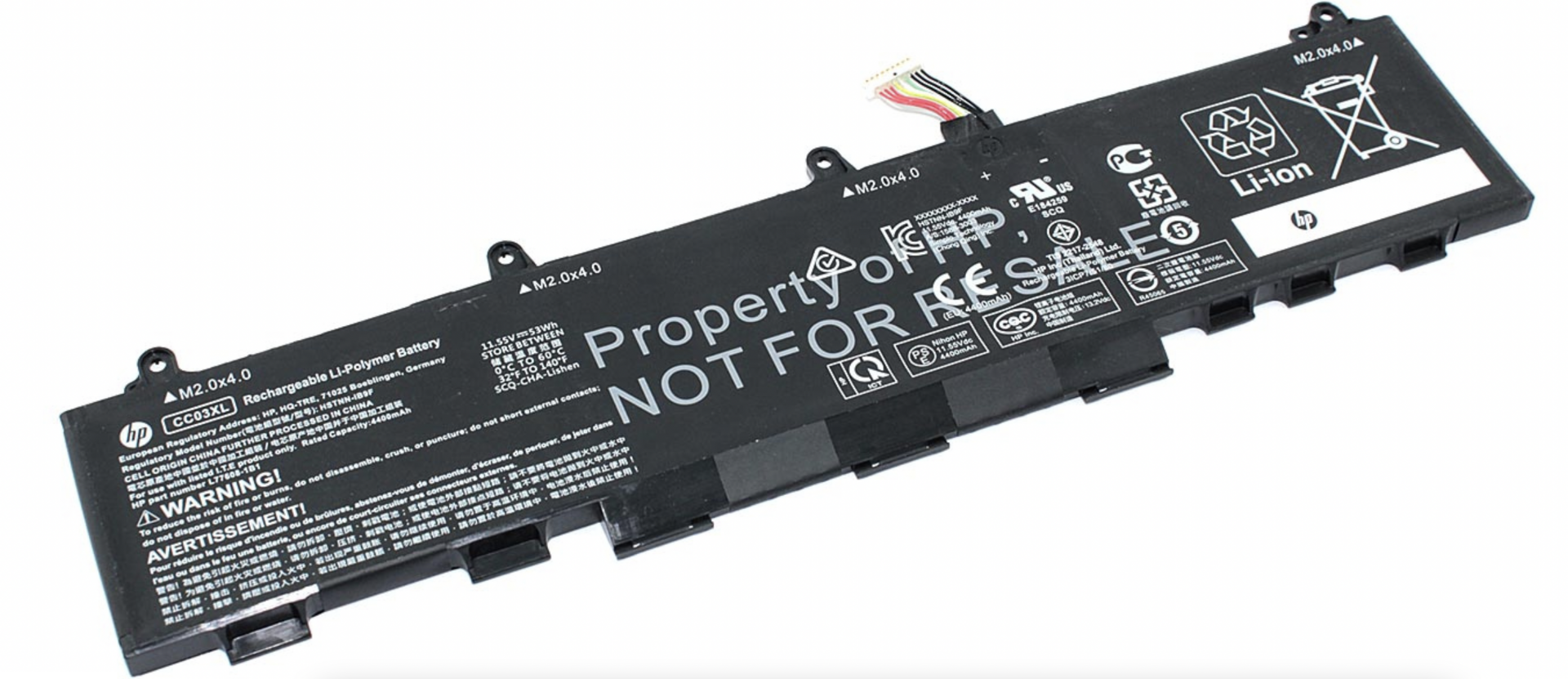 Аккумулятор HP ZBook Firefly 14 G7 11.55V, 4400mAh, Original
