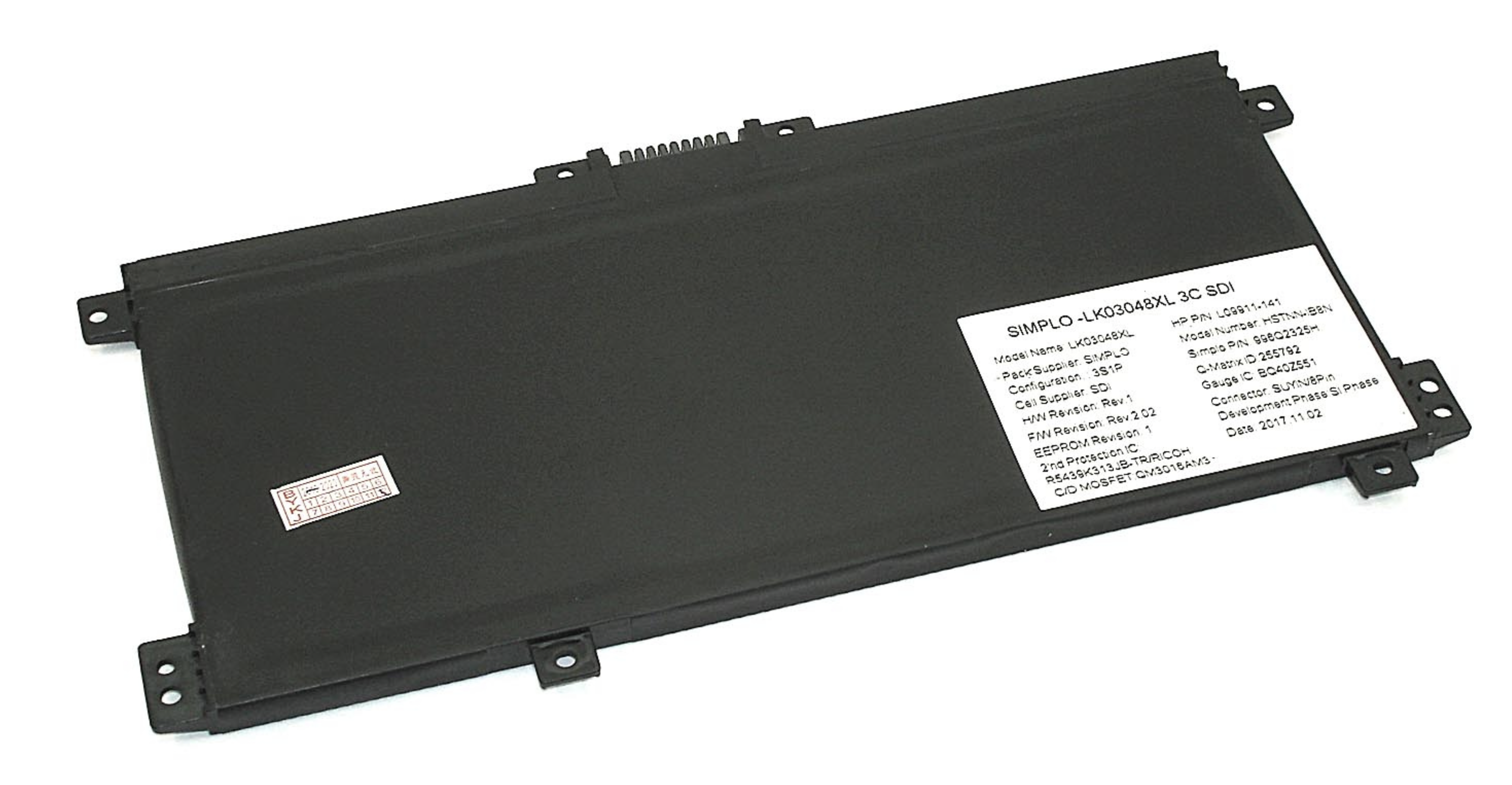 Аккумулятор HP Envy X360 15-BP 11.55V, 55.8Wh, Original