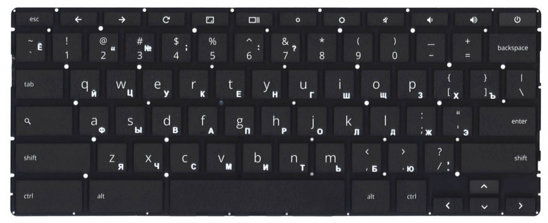 Клавиатура HP Chromebook 14A-NA OEM