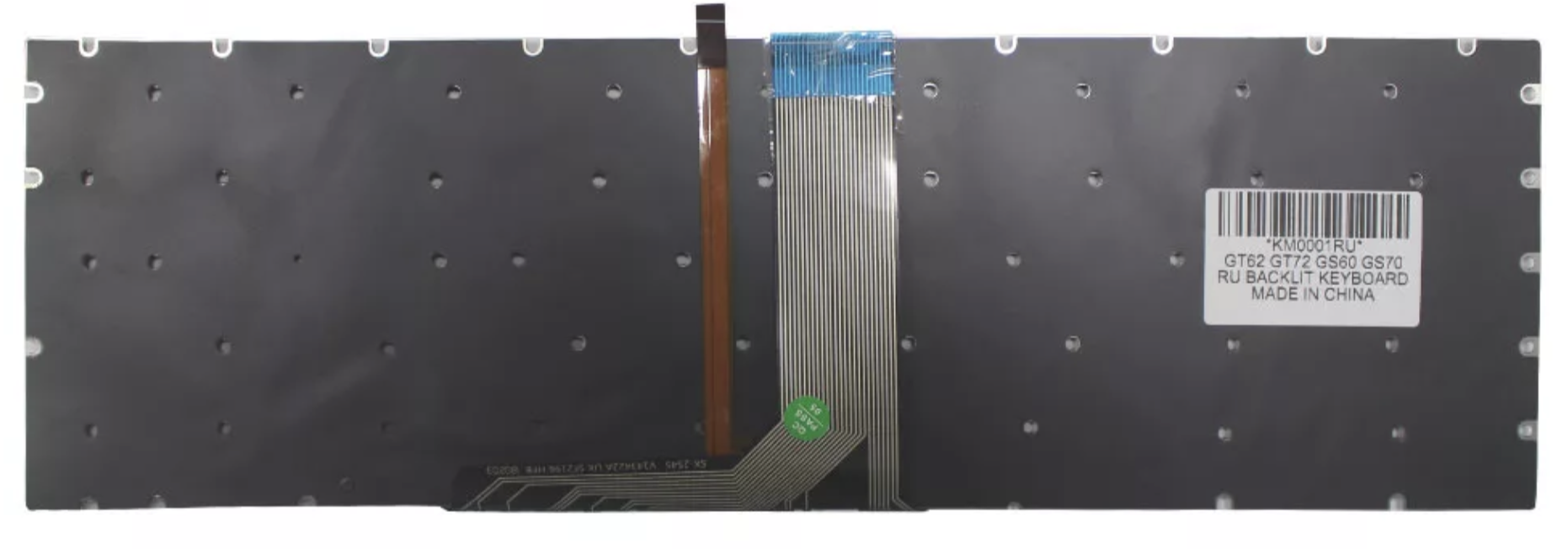 Клавиатура MSI GP62M 7RD(Leopard)-661RU с белой подсветкой, OEM