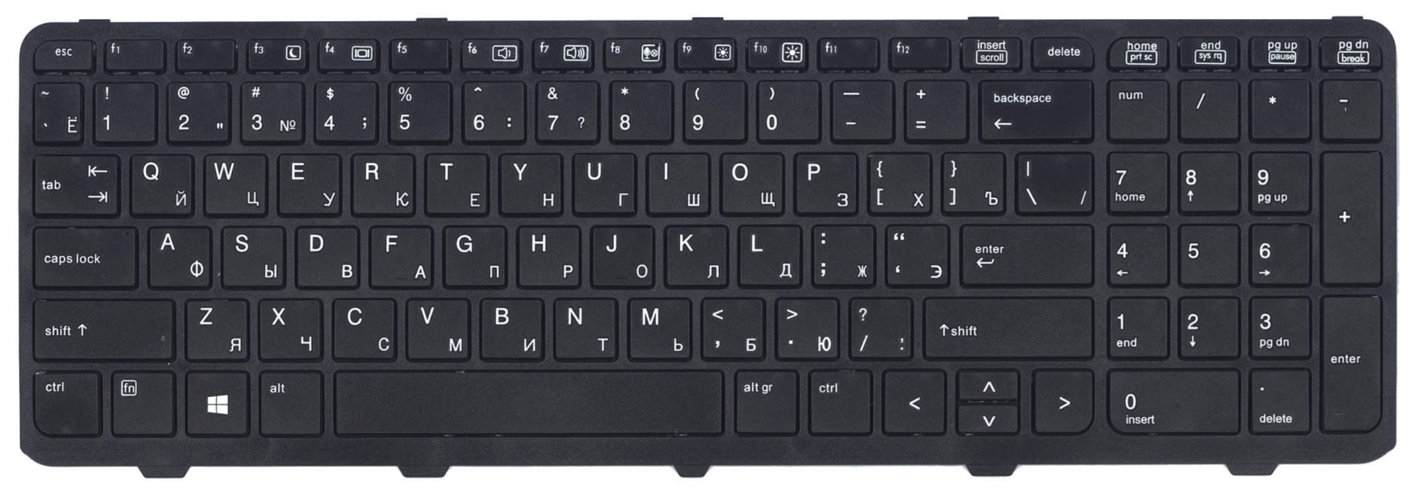 Клавиатура HP ProBook 655 G1 OEM