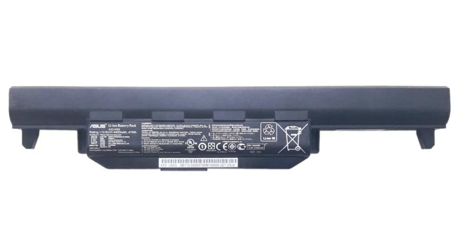 Аккумулятор ASUS X55C 10.8V, 50Wh, Original