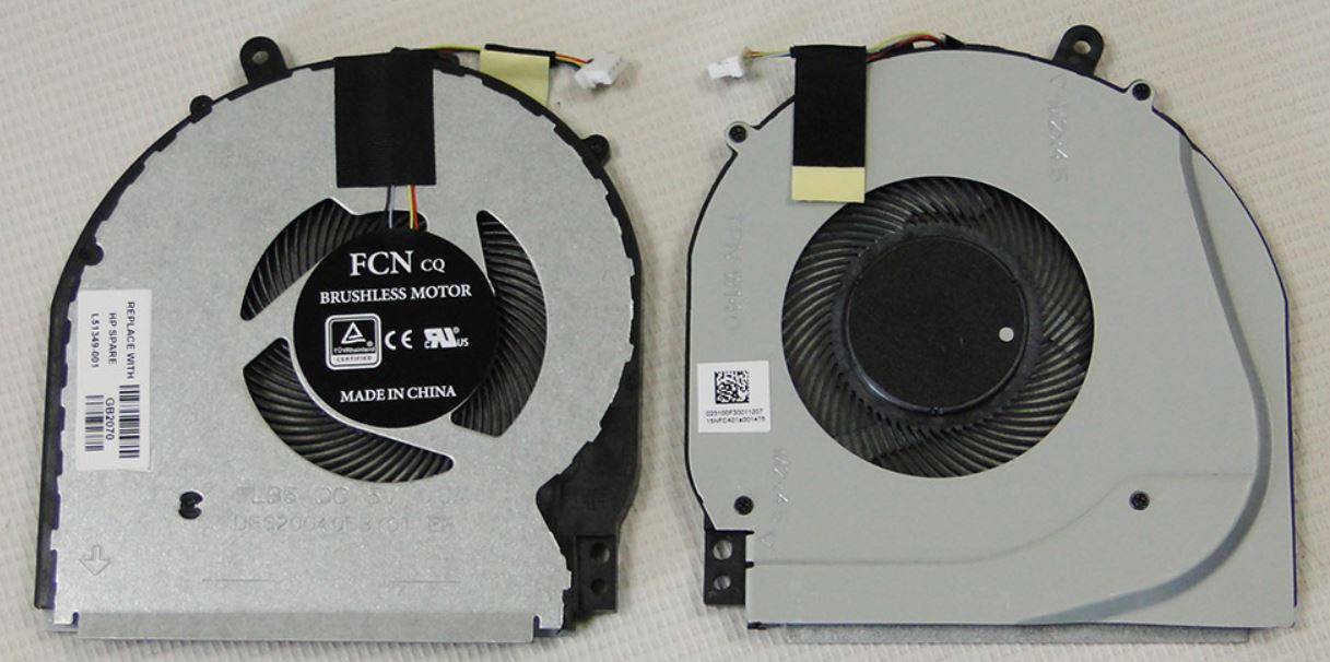 Вентилятор (кулер) для ноутбука HP Pavilion X360 15-DQ