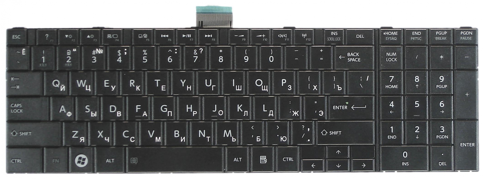 Клавиатура Toshiba Satellite C850 OEM
