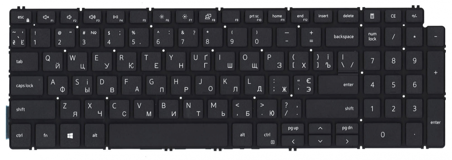 Клавиатура Dell Inspiron 5593 OEM