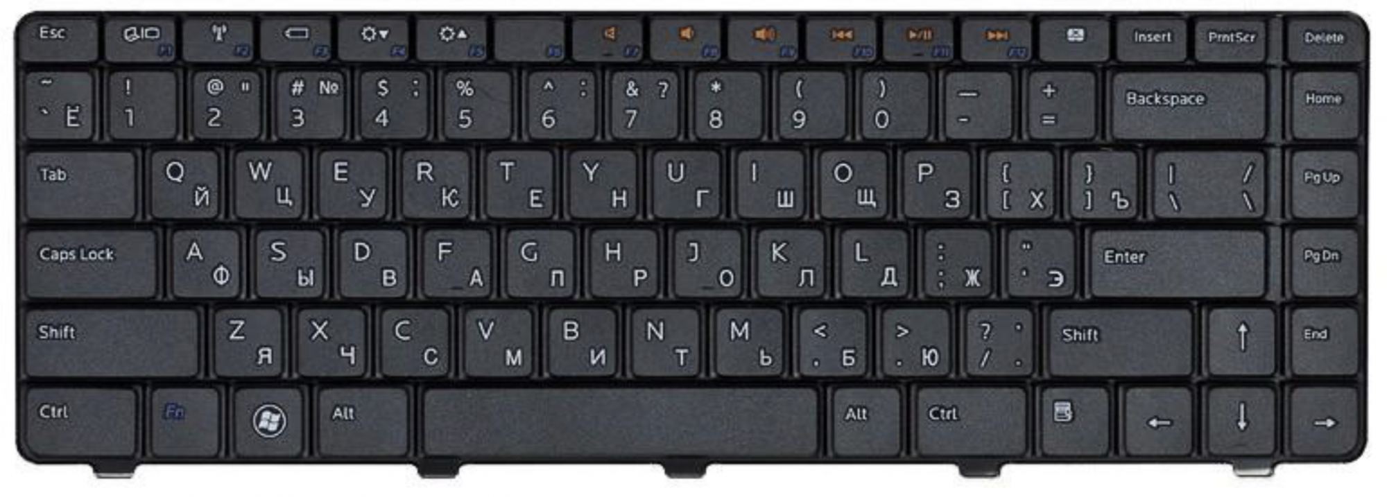 Клавиатура DELL Inspiron N5030 OEM