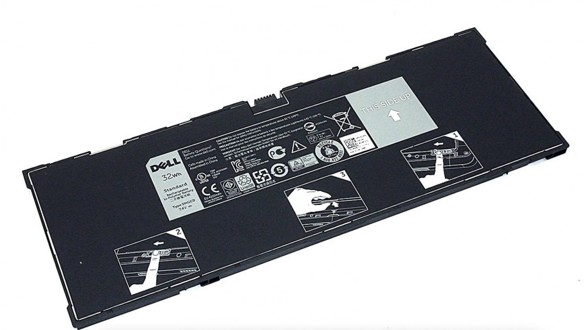 Аккумулятор Dell Venue 11 Pro 32 7.4V, 4200mAh, Original