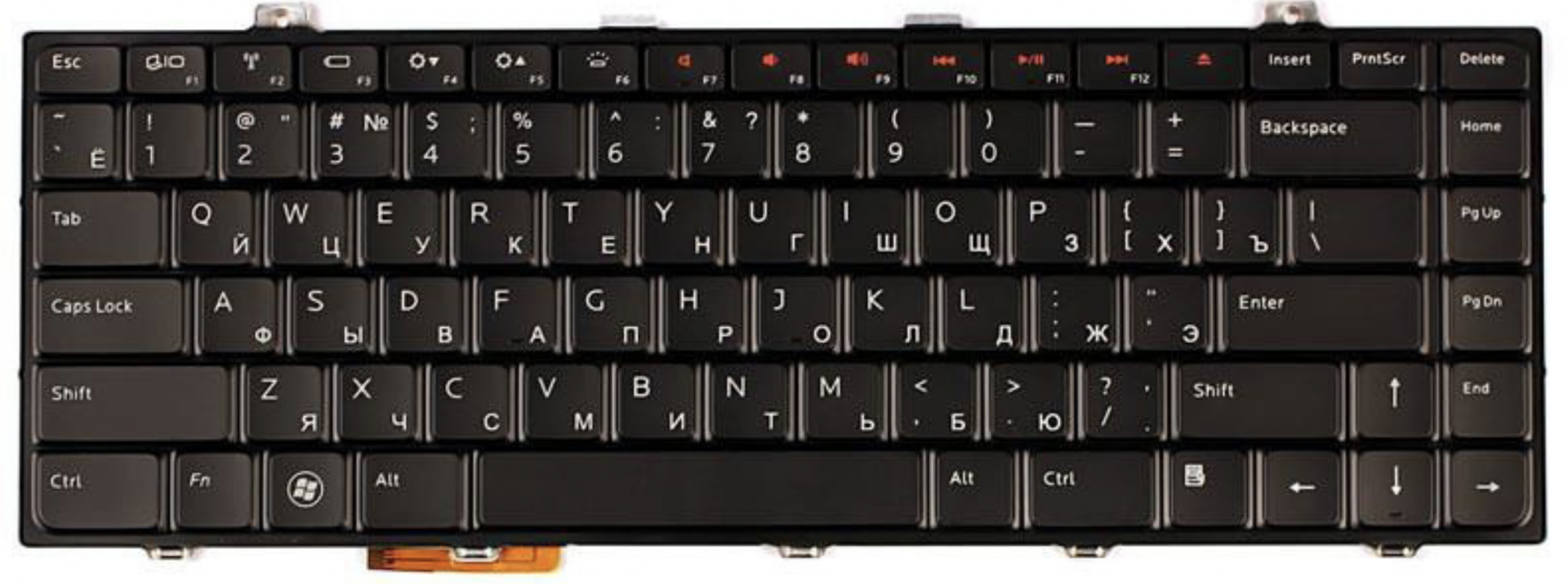 Клавиатура DELL Studio 14Z с подсветкой, OEM