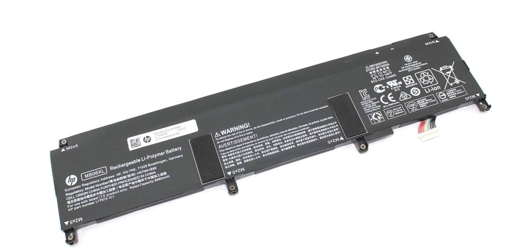 Аккумулятор HP ZBook Studio G8 11.58V, 83Wh, Original