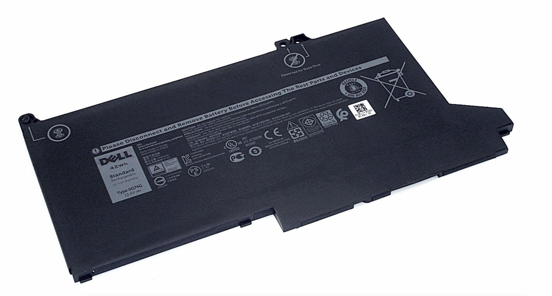 Аккумулятор DELL Latitude E7480 11.4V, 3500mAh, Original