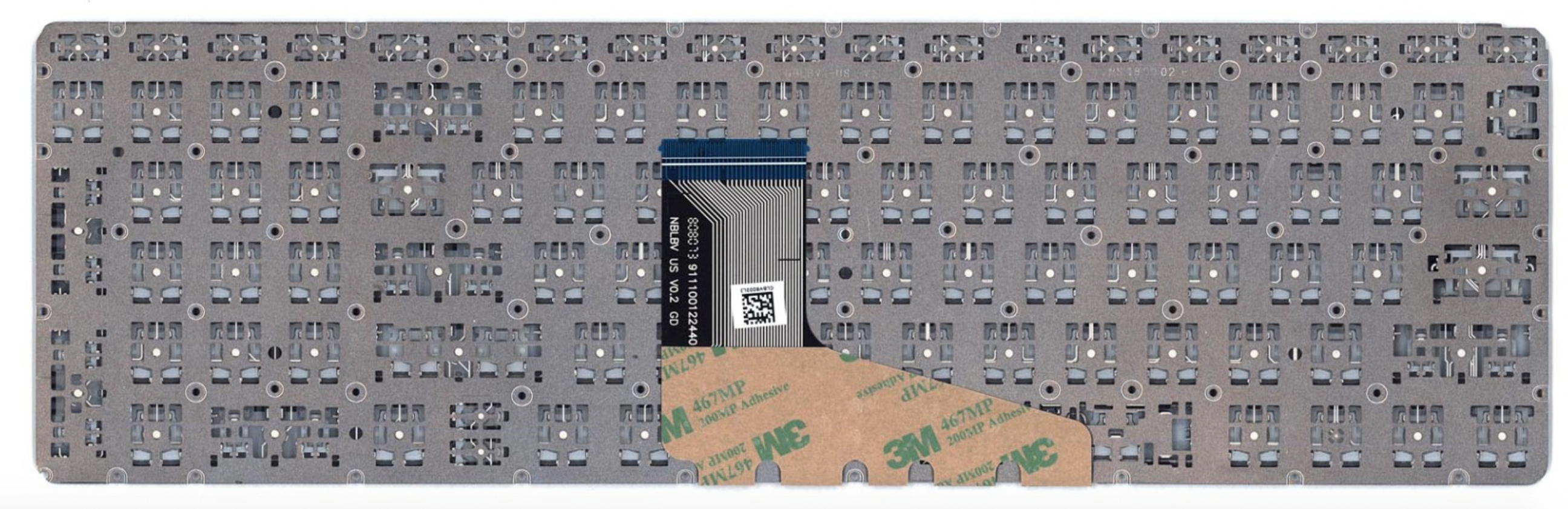 Клавиатура HP ﻿Spectre X360 15-ch00b с подсветкой, OEM