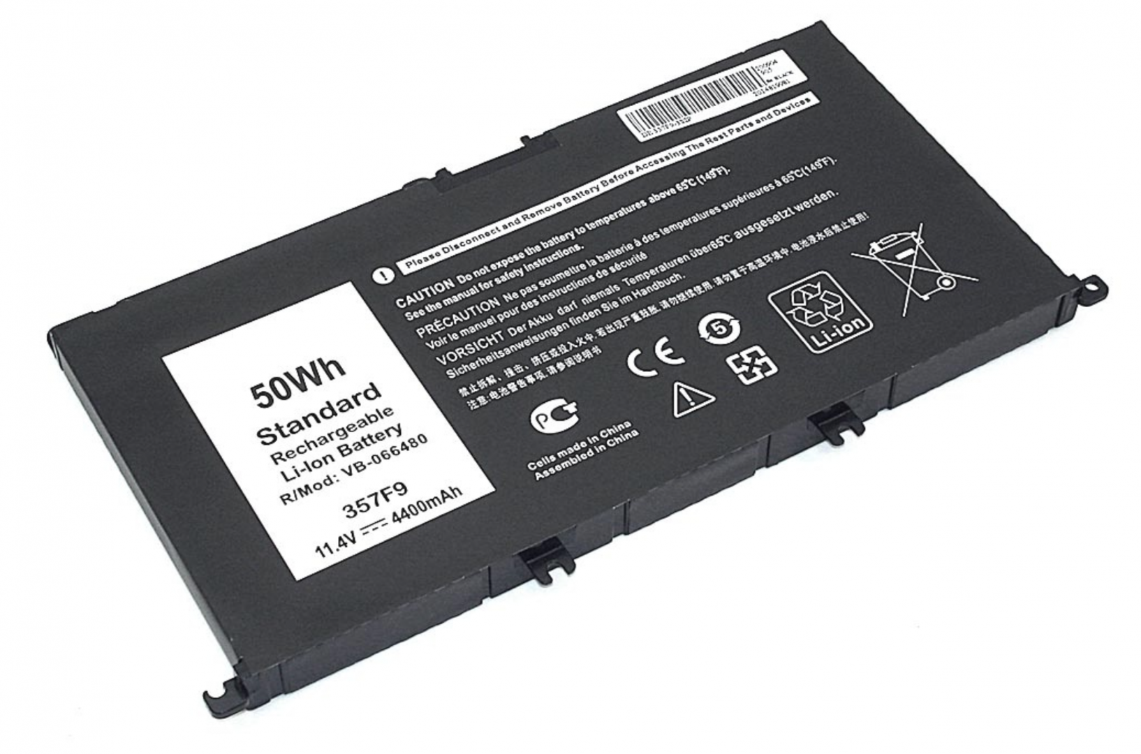 Аккумулятор DELL G3 3579 11.4V, 4400mAh, OEM