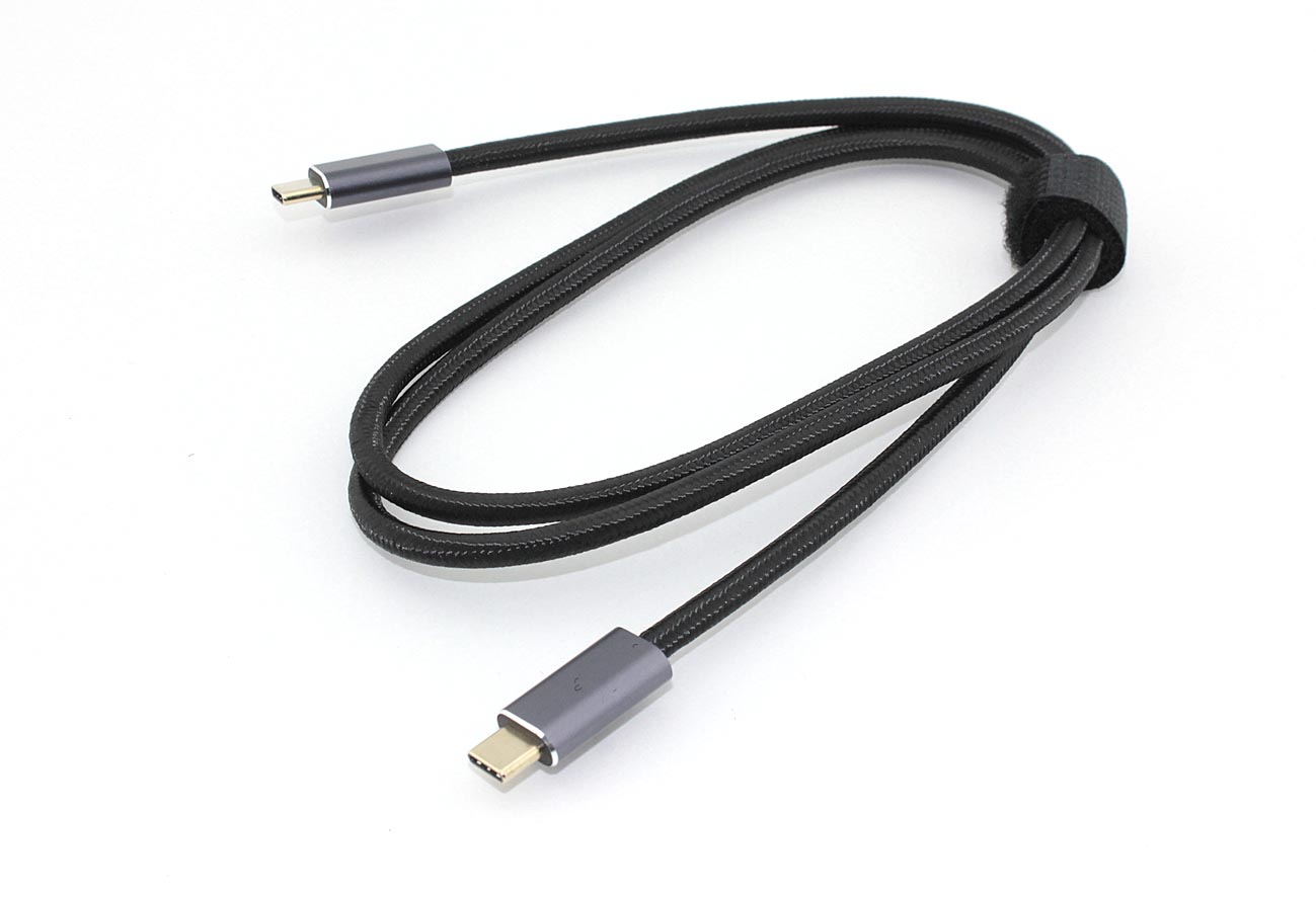 Кабель USB4 Type C на Type C Thunderbolt 3, PD 100W 1м