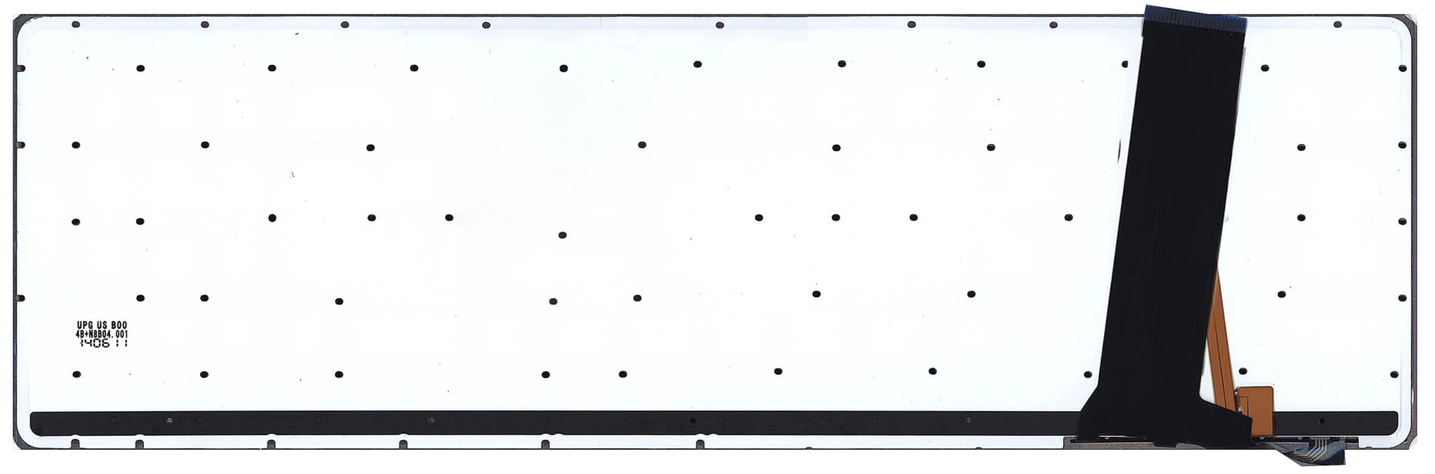 Клавиатура ASUS N76VJ с красной подсветкой, OEM