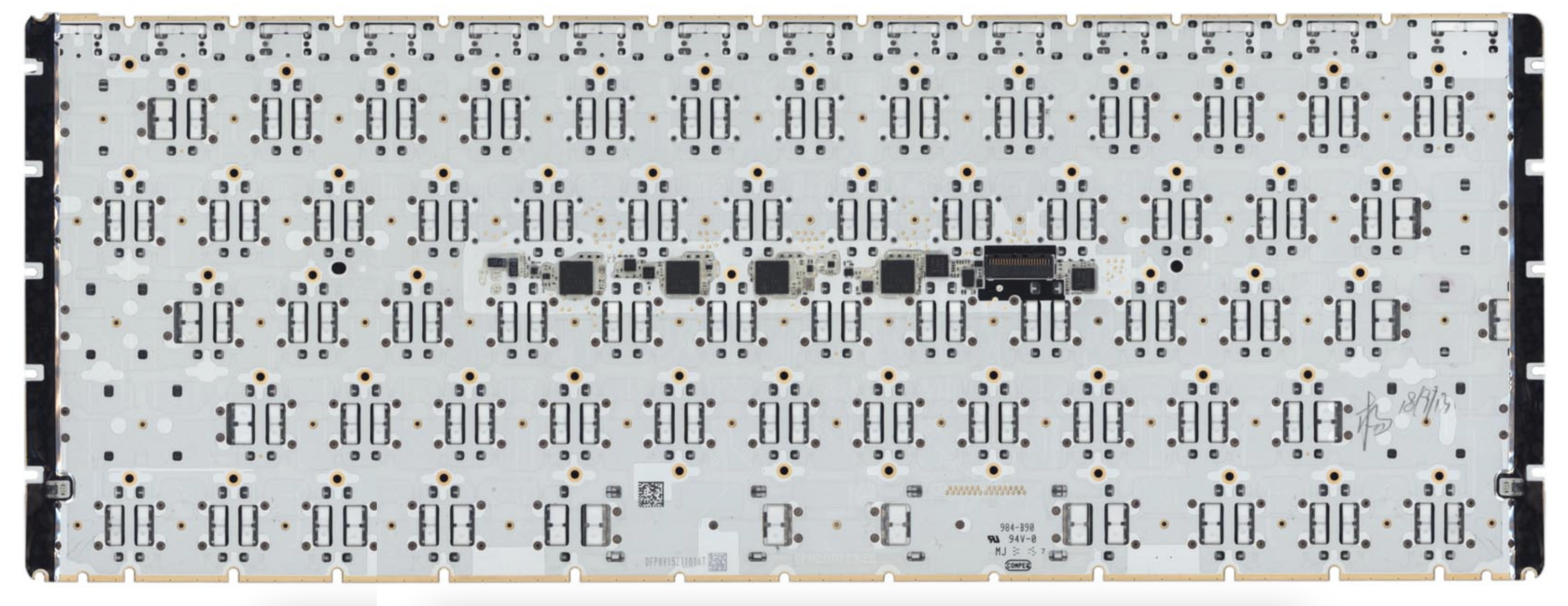 Клавиатура Apple MacBook 12" начало 2015 A1534 (MK4N2LL/A) маленький Enter, OEM