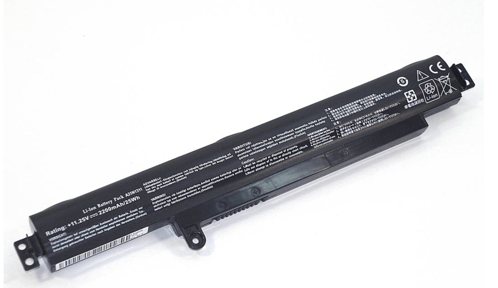 Аккумулятор ASUS Vivobook X102BA-HA41002F 11.25V, 2200mAh, OEM