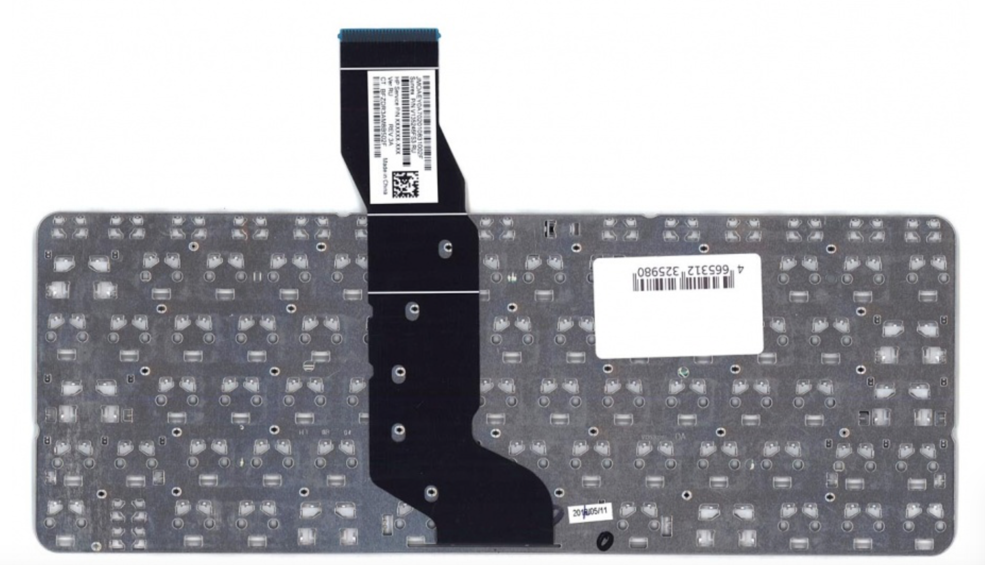 Клавиатура HP Stream 11-R015WM белая, OEM