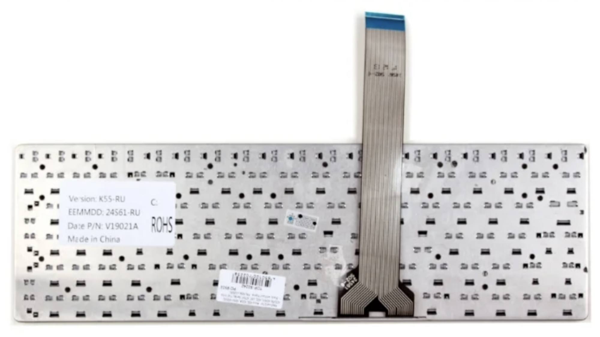 Клавиатура Asus A55A чёрная, без рамки, OEM