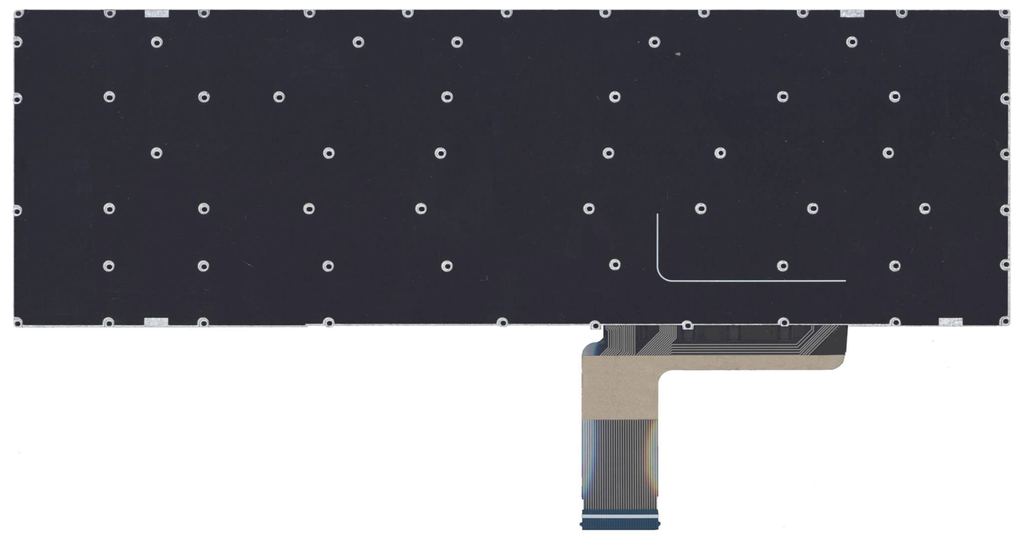 Клавиатура Lenovo IdeaPad 310-15IAP чёрная, без подсветки, OEM