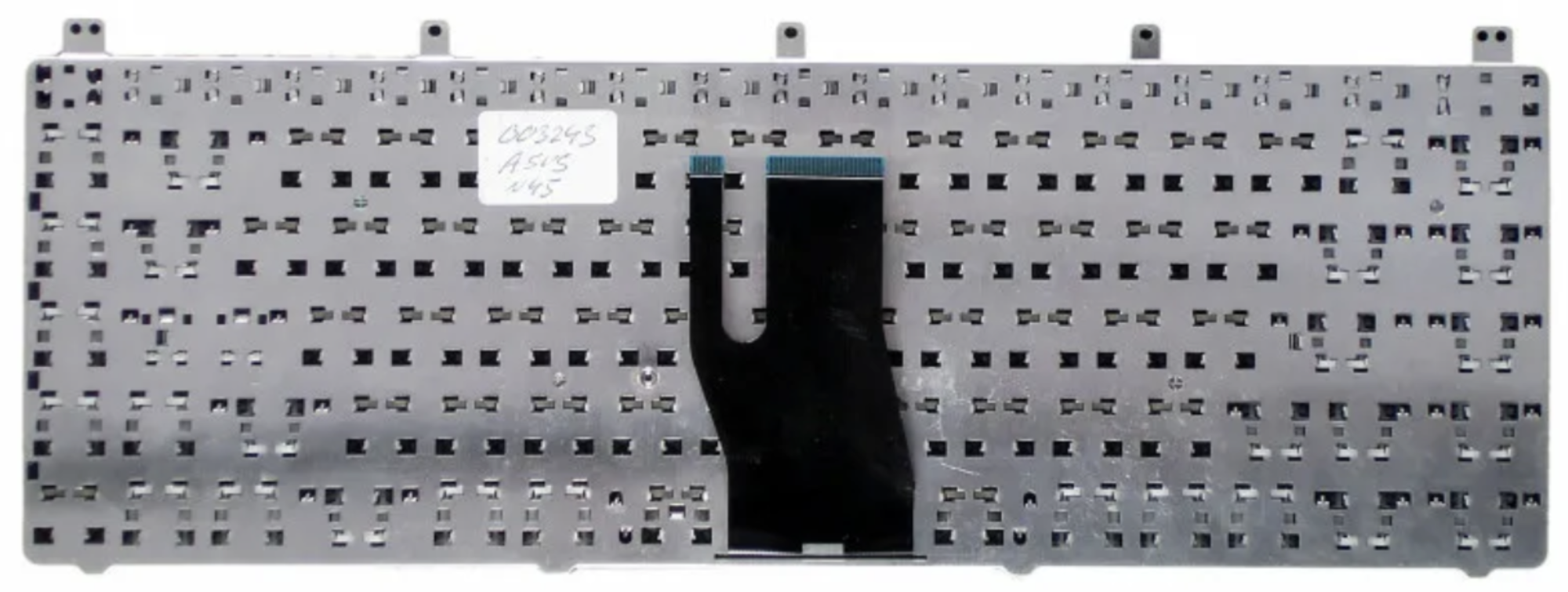 Клавиатура ASUS N45V серебристая, OEM