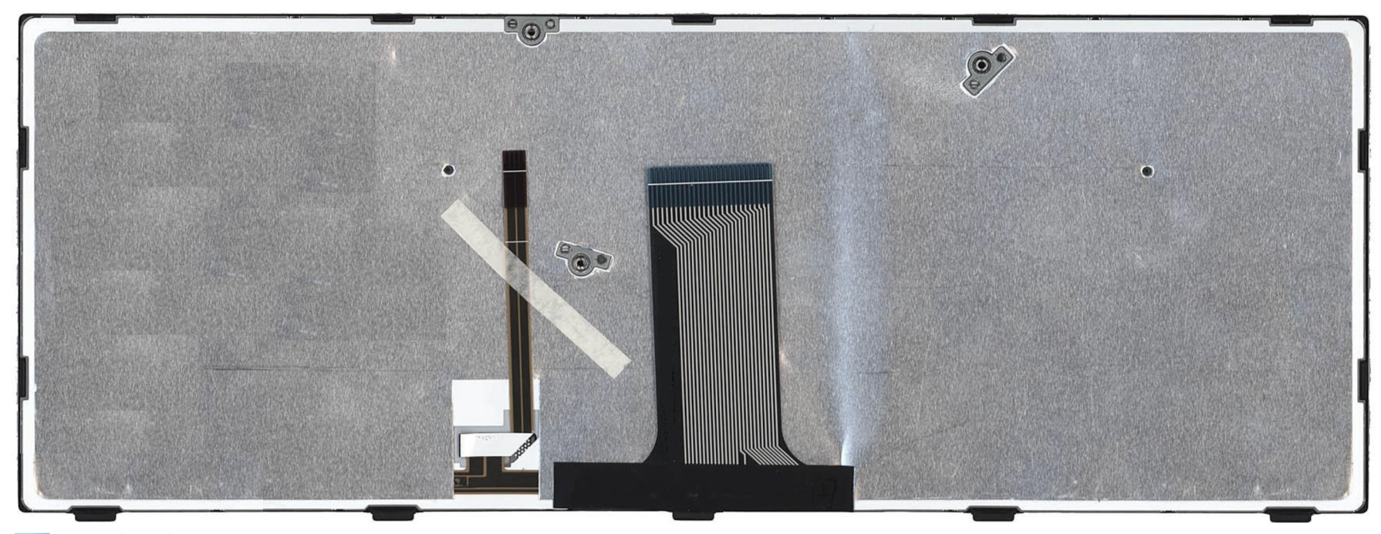 Клавиатура Lenovo IdeaPad Flex G40-70 с рамкой, с подсветкой, OEM