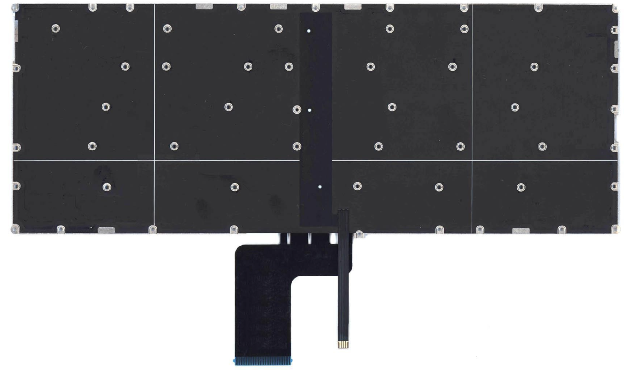 Клавиатура Lenovo Ideapad 720S-14IKB чёрная, с подсветкой, OEM