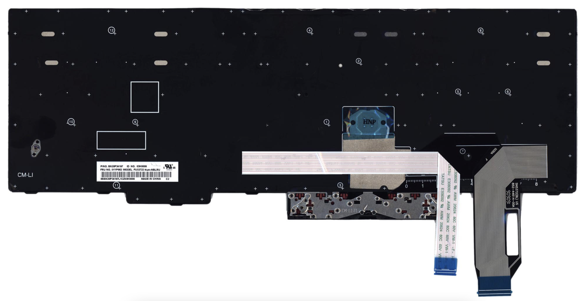Клавиатура Lenovo ThinkPad Edge E580 (20KS001JRT) OEM