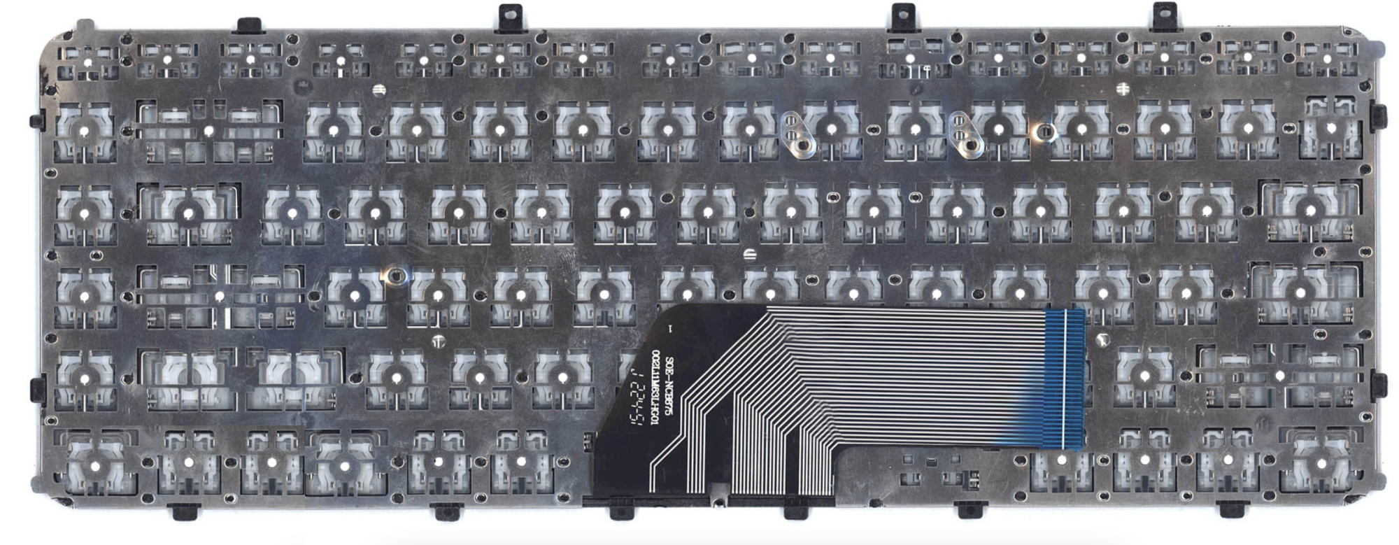 Клавиатура HP Envy Ultrabook (Sleekbook) 6-1031er серебристая рамка, OEM