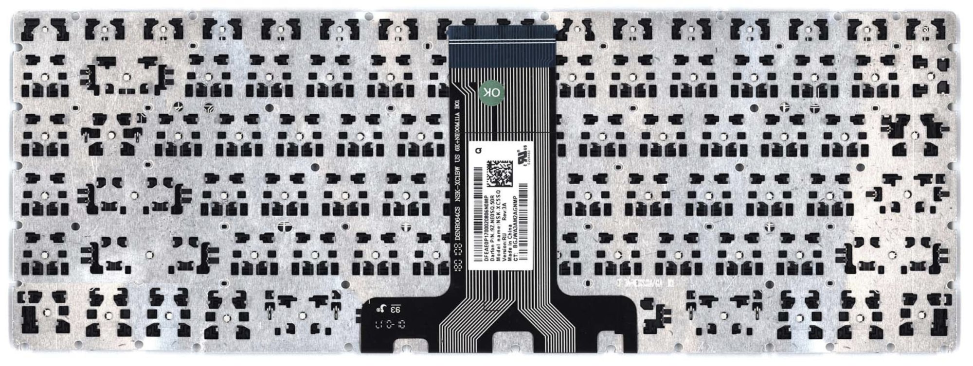 Клавиатура HP 245 G6 без рамки, OEM