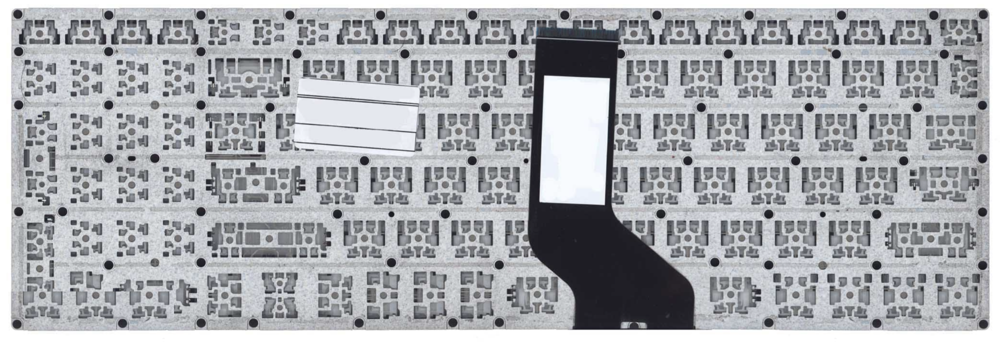 Клавиатура Acer Aspire E5-522 чёрная OEM