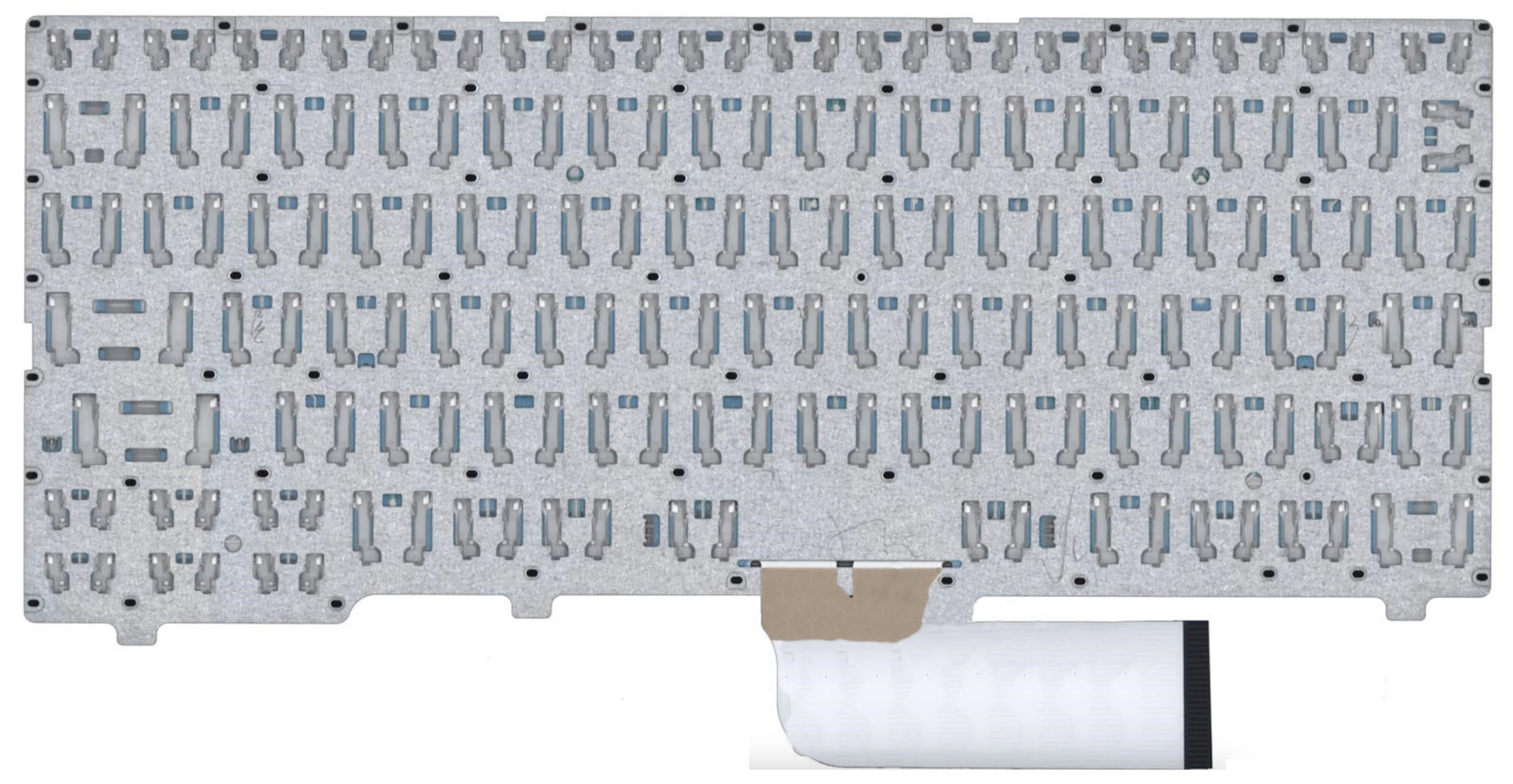 Клавиатура Lenovo Ideapad 100S-11IBY белая, без рамки, OEM